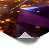 Poster Dreamscape de spirale dorée (Coin)