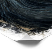 Poster DreamWalker Friesian Horse Poem Par Bihrle (Coin)