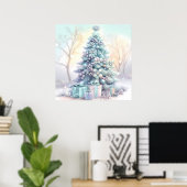 Poster Dreamy Christmas Tree (Bureau à domicile)