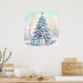 Poster Dreamy Christmas Tree (Cuisine)