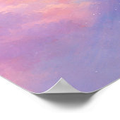 Poster Dreamy Cloud Rainbow - Pastel Painting Style (Coin)