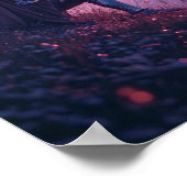 Poster Dreamy Knight Under Cherry Blossoms (Coin)