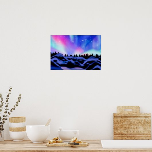 Poster Dreamy Lights (Cuisine)