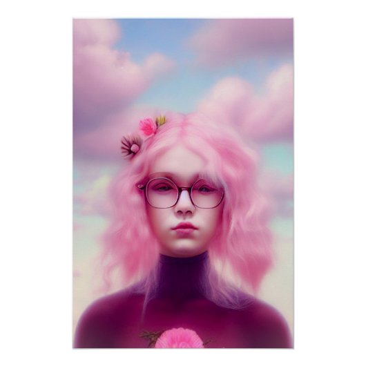 Poster Dreamy Rose (Devant)