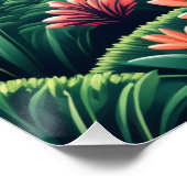 Poster Dreamy Van Gogh Inspiré Paysage (Coin)