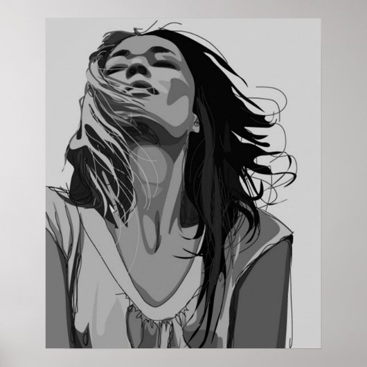 Poster Dreamy Woman (Devant)