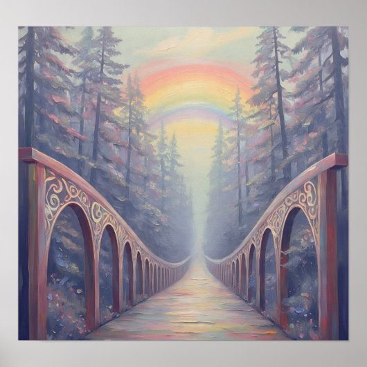 Poster DreamyForestPath (Devant)