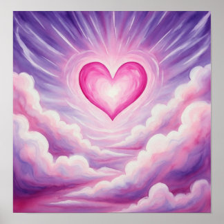 Poster DreamyGlowHeart