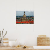 Poster Dresde, Allemagne (Cuisine)