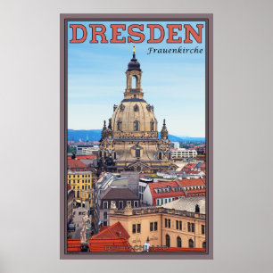 Poster Dresde Frauenkirche