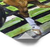 Poster Dressage Horse Portrait II (Coin)