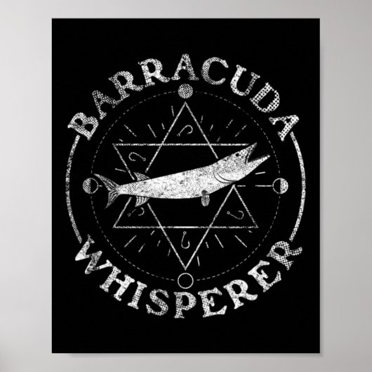 Poster Dresseur de Barracudas - Barracuda (Devant)