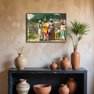 Poster Dressing pour le Carnaval de Winslow Homer