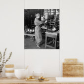 Poster Drilling WW1 Cartouches de munitions : années 1910 (Cuisine)