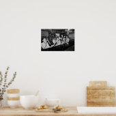 Poster Drinking Beer At The Bar - Great Depression - 1938 (Cuisine)