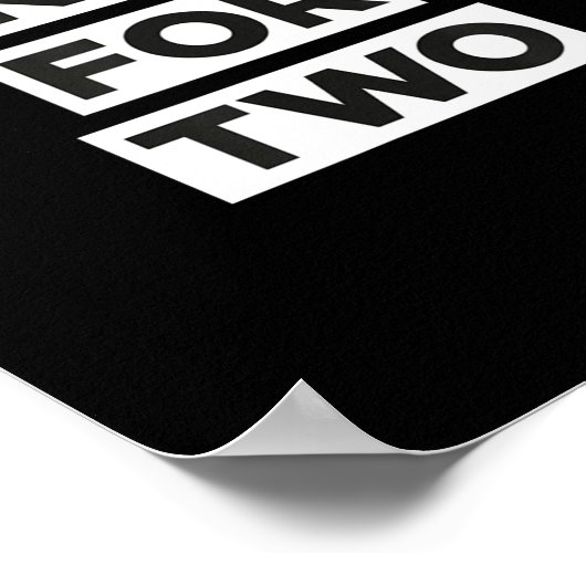 Poster Drinking For Two  (Coin)