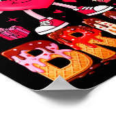 Poster Drip Ice Cream Heart 67 Valentines Bruh Six Seven  (Coin)