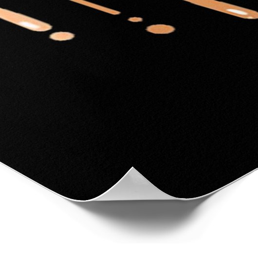 Poster Drippin Melanin (Coin)