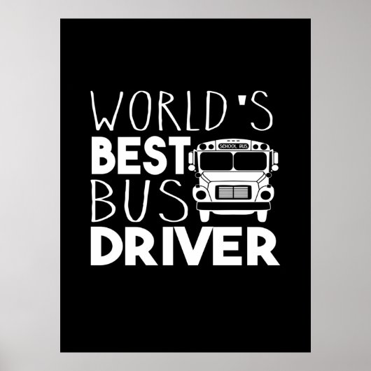 Poster Driver du Meilleur Bus (Devant)