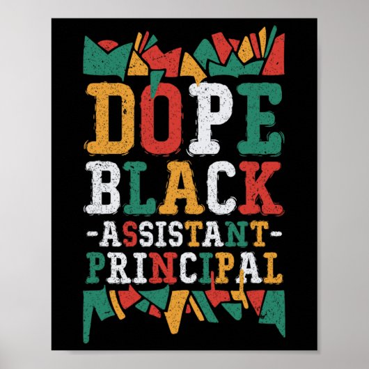 Poster Drogue Black Istant principal Africain-Américain (Devant)