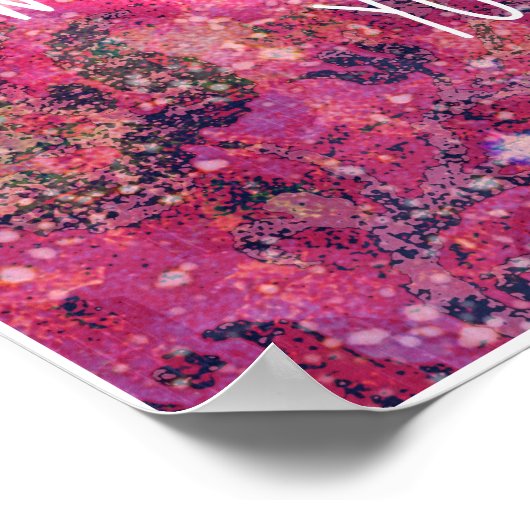 Poster Droit d'attraction (Coin)