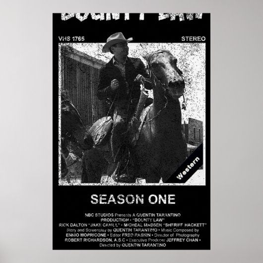 Poster Droit de la prime VHS (Devant)