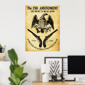 Poster Droit De Porter Des Armes (Bureau à domicile)