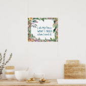 Poster Droit de soumission inspirationnel de l'attraction (Cuisine)