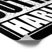 Poster Droit devant Harlem (Coin)