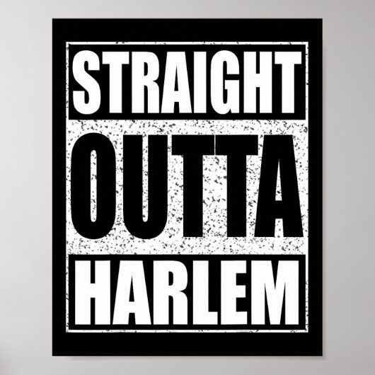 Poster Droit devant Harlem (Devant)
