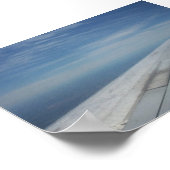 Poster Droite au-dessus de Détroit (Coin)