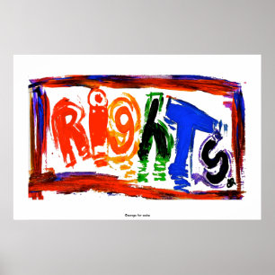 Poster Droits