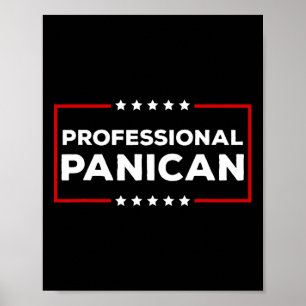 Poster Droits de douane Trump drôles Professionnel Panica