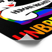 Poster Droits de l'Homme : un mois de la fierté LGBT 2022 (Coin)