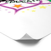 Poster Droits des animaux Lotus (Coin)