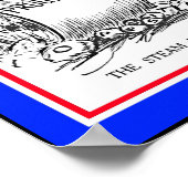 Poster Droits des femmes Suffrage Suffrage Steamroller (Coin)