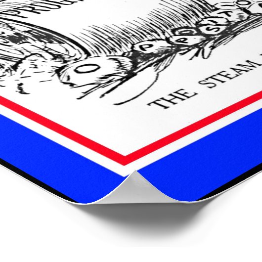 Poster Droits des femmes Suffrage Suffrage Steamroller (Coin)