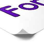 Poster Droits égaux (Coin)