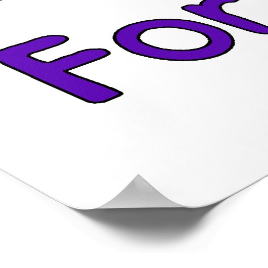 Poster Droits égaux (Coin)