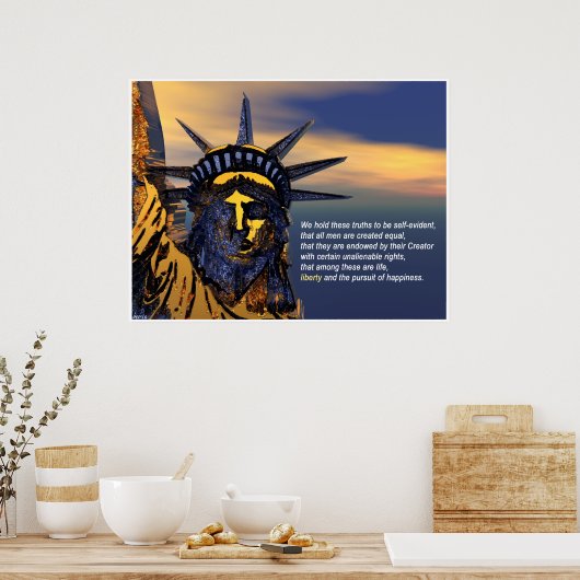 Poster Droits inaliénables (Cuisine)