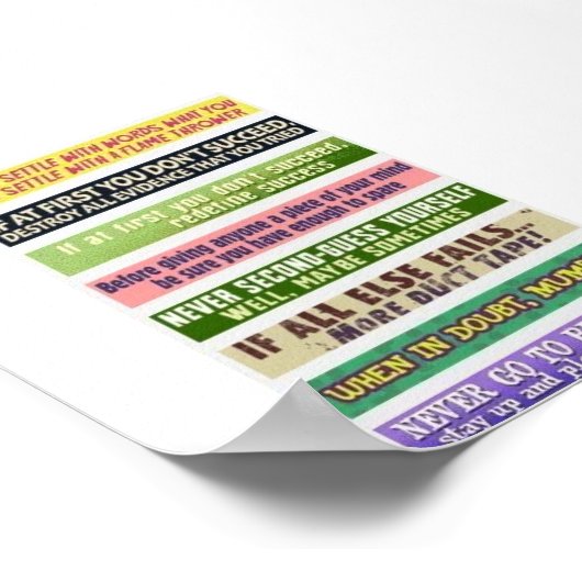 Poster drôle (Coin)