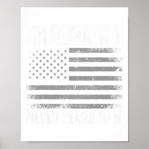 Poster Drôle 4 juillet Patriotique Usa Qu'Est-Ce Qu'Un Ki