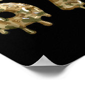 Poster Drôle 67 Camo Drip Mème Six Sept Argot Alpha (Coin)