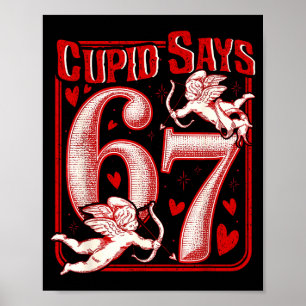 Poster Drôle 67 Cud Dit 67 Couple De La Saint-Valentin Co