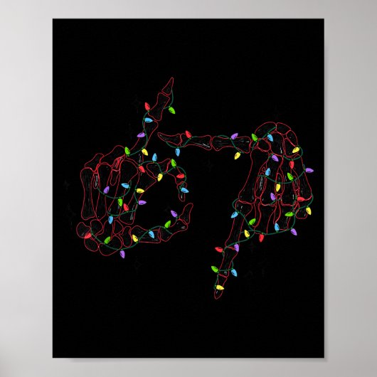 Poster Drôle 67 Main Six Sept Mème Brainrot Noël Xm (Devant)