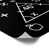 Poster Drôle 67 Math Meme Résoudre Le Problème Enseignant (Coin)