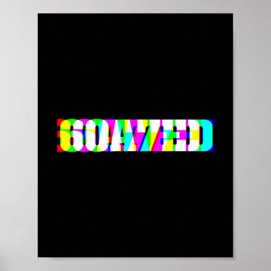 Poster Drôle 67 Meme 6oa7ed Art de bug Rétro Slang Goated (Devant)