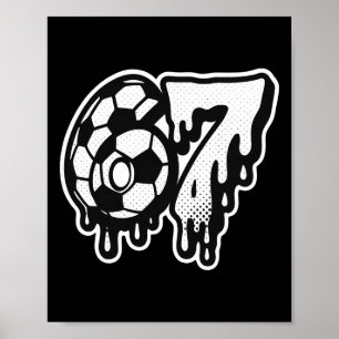 Poster Drôle 67 Mème Argot Football Crème Glacée Goutte S