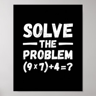 Poster Drôle 67 Meme Pemdas Humour Prof de Maths Élémenta