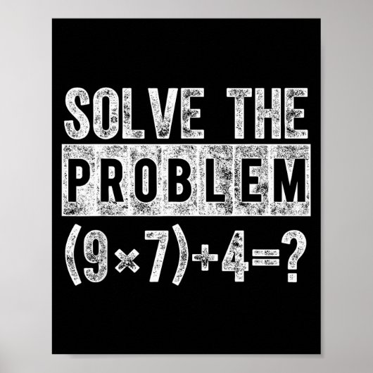 Poster Drôle 67 Meme Pemdas Prof de Mathématiques Élément (Devant)